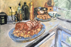 Roast, 30x40", oil on canvas, c. 2015