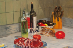 Still life with Rib-eye, 30" x 40"