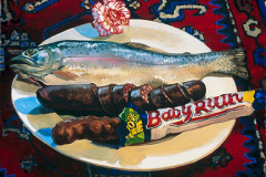 Objects with Strong Associations, 20" x 24", 1996